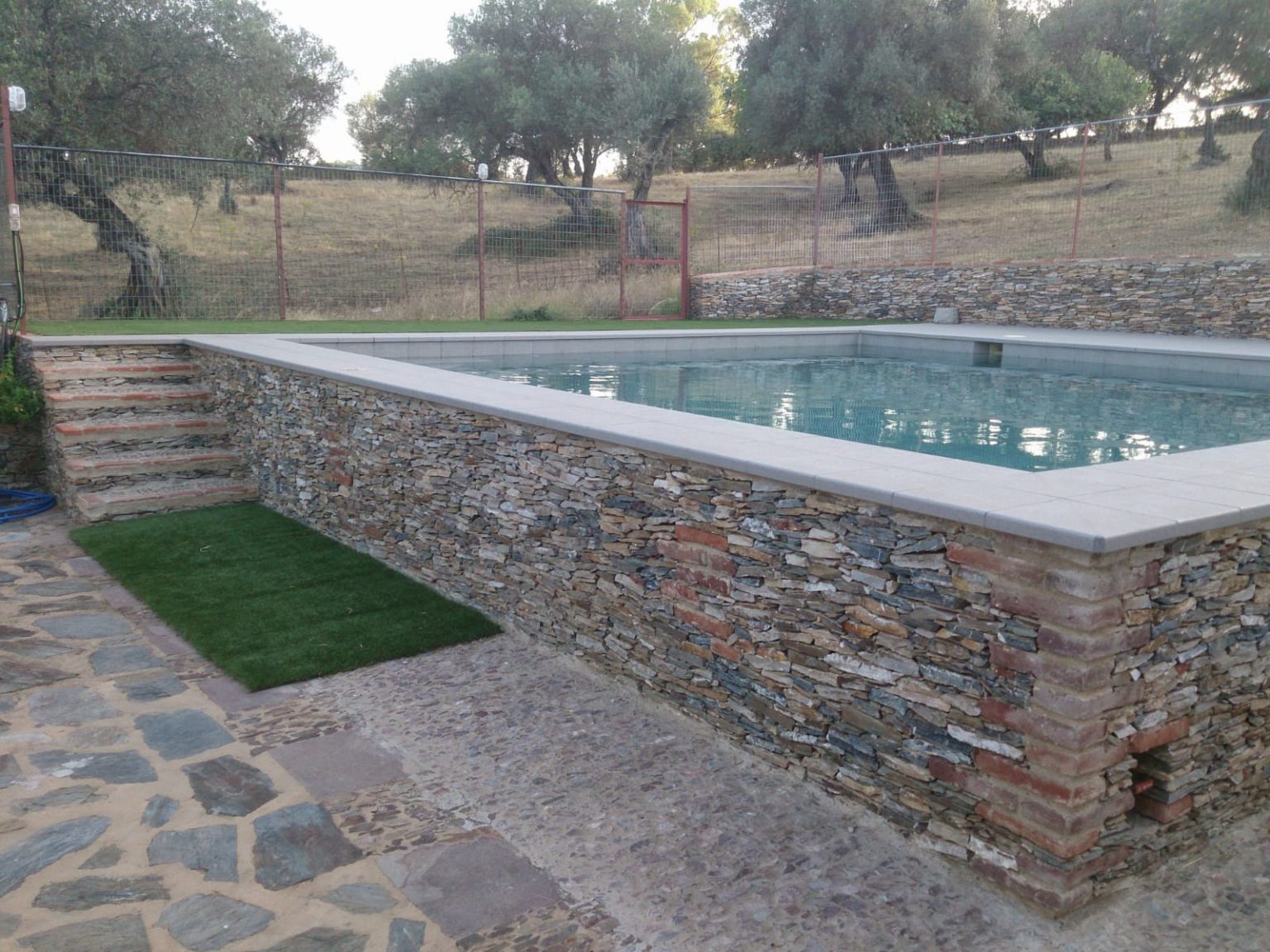 Piscinas De Hormig N Gunitado Garc A Barrero Construcciones